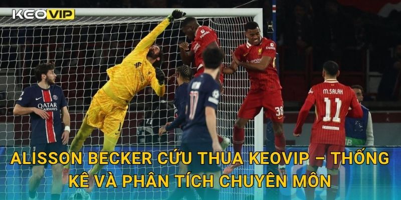 Alisson Becker cứu thua xuất sắc giúp Liverpool giữ điểm – phân tích từ Keovip 2 Alisson Becker cứu thua Keovip – Thống kê và phân tích chuyên môn